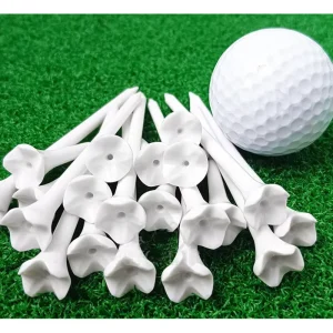 High Quality Plastic Golf Tees Wood Golf Tees Custom Logo Bamboo Custom Golf Tee