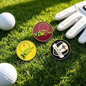 High Quality Plastic Magnetic Metal Cardboard Display Stand for Golf Ball Marker hat Clip