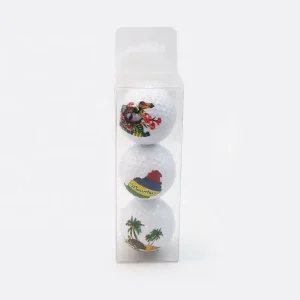 High Quality Promotional Sports Product Free Samples of Blank Golf Balls for Driving Range Mauritius Souvenirs or Gifts