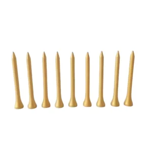 High Quality Wooden Golf Tees Multiple Sizes Available Colorful Pegs