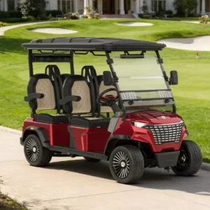 High end Electric Golf Cart Weather resistant Outdoor Golf Cart Luxury Off road Golf Cart Manor Patrol Car