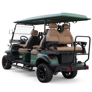Hot Cars Six Seats Golf Carts Electric Off Road Street Lithium Battery 48V Cart Legal 4+2 Seater Electric Golf Vehicles