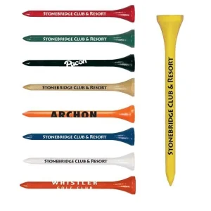 Hot Sales Printed Color Golf Wooden Tees Custom Logo Professional Unbreakable Multiple Colors Sizes for Cheapest Prices