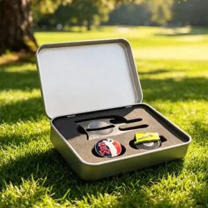 Hot Sales Trending Products Promotional Raised Metal Creative Golf Divot Tool Clip
