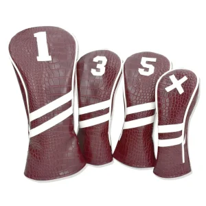 Hot Selling Custom Golf Club Accessories Headcover Golf Wood Driver Headcovers