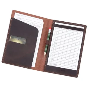 Hot Selling Golf Score Book Golf Score Card Holder