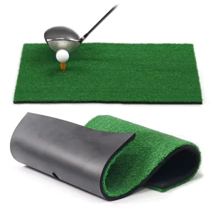 How True Soft Mini Golf Practice Mat with PP Grass EVA Non Slip Bottom Customizable Logo Indoor Outdoor Training Aids
