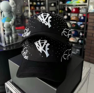 In Stock Barbas Chrome Hats Barbas Sombreros G5 Custom 5 Panel Suede Wide Brim Snapback Sports Beard Hats