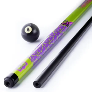 In Stock Carbon Fiber Pool Cue 58″ 1 2 Split Low Deflection Durable Club Cue Stick Carbon Shaft for House Cue