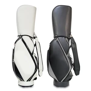 In Stock Durable Lightweight Pu Leather Waterproof Golf Bags Carry Golf Bag Stand with Customized Logo for Outdoor