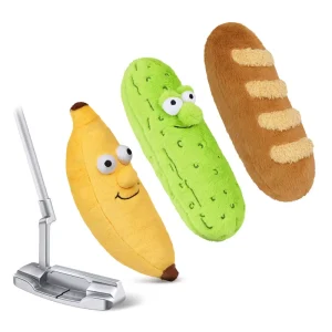 In Stock Food Golf Putter Covers Banana Pickle Bread Plush Blade Putter Head Cover Club Golf Headcover