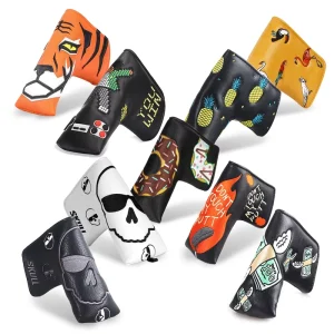In Stock Golf Club Head Covers Embroidery Blade Putter Golf Headcover Embroidery Golf Accessories