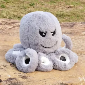 In Stock Golf Head Cover Plush Driver Golf Accessories Animal Octopus Grey Golf Headcover with High Material