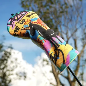 In Stock Unicorn Funny Golf Head Cover Club Golf Headcover Wood Club Driver Cover