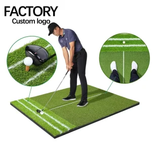 Indoor Golf Simulator Swing Mat Driving Range Practice Golf Hitting Mat Training Aids