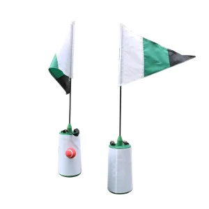 Indoor Golfing Practice Putting Kit for Kids Golf Hole Cup Flagpole Target