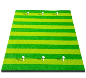 Indoor Outdoor Golf Practice Mat Golf Hitting Mat 5X4 FT Golf Mat Golf Training Equipment with PP Artificial Turf