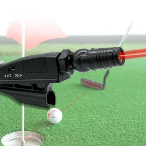 Indoor Outdoor Golf Putter Laser Sight Trainer with Tripod Plastic Swing Accessories with Pointers for Golf Putting Practice