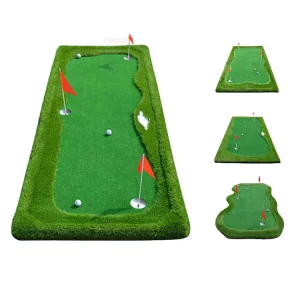 Indoor Outdoor Golf Simulator Training Mat Aid Equipment