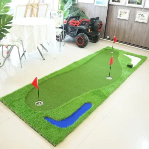 Indoor Outdoor Office Simulation Artificial Mini Landscape Putting Green Mat Golf Training Aids Practical Golf Putting Green