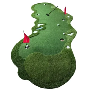 Indoor and Outdoor Artificial Turf Putting Green Golf Training Aids for Training and Entertainment