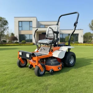 Industrial Grade Gasoline Zero Turn Lawn Mower Automatic Hydrostatic Drive Riding Grass Cutter With Protection for Farm