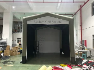 Inflatable Golf Simulator Enclosure Commercial Grade Outdoor Golf Simulator Home Golf Simulator Indoor Golf Enclosure for Retail