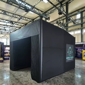Inflatable Golf Simulator Tent Golf Exhibition Booth Tent for Brand Promotion Event Marketing