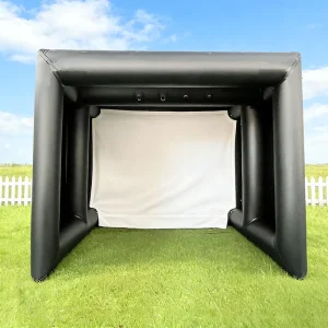 Inflatable Golf Simulator Tent with Movie and Sports Watching Function Waterproof Inflatable Golf Training Tent