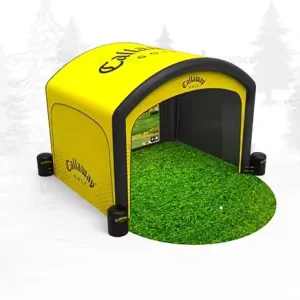 Inflatable Tent Indoor Outdoor Easy Set up Events AirSealed Golf Simulator Golf Tents Portable Golf Inflatable Tent