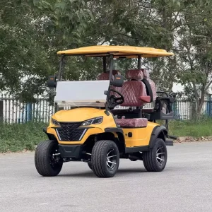 Integration of Production and Sales 4-Seater Electric Golf Carts with 60V Lithium Battery DOT Certified Club Car Golf Buggy