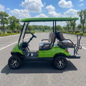 Intelligent Digital Dashboard Custom Logo Supported Four Seat Private Resort Travel Electric Vehicle Golf Cart