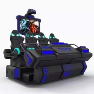Interactive Indoor Virtual Reality VR Helicopter 360 Aircraft Double Seats 360 Flight Motion