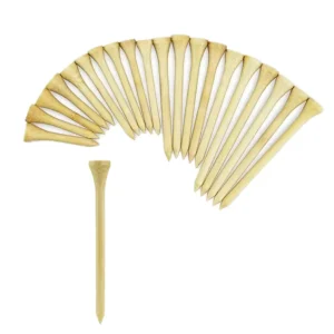 Inventory Bamboo Wooden Golf Tees Random Size and Color Durable Golf Training Accessories for Usual Practice