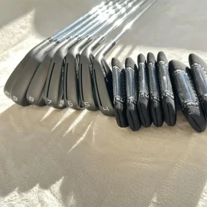 Irons Black Golf Iron Set 4-9P Steel/Graphite Shaft R/S Flex