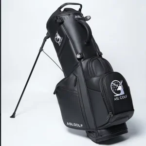 JBoss Golf 6 Divider Waterproof Pu Leather Professional Custom logo Golf Bag for Adults