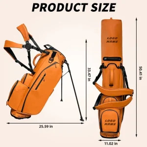 JBoss Golf Bag 6 14 Dividers Waterproof Embroidery Custom Logo Premium Lightweight Golf Stand Bag