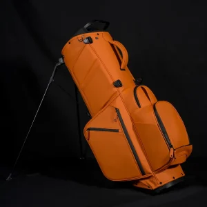 JBoss Golf Custom Logo 14 Divider Golf Bag Durable Pu Leather Golf Bag for Golf Course Use