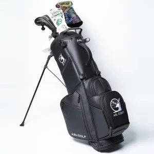 JBoss Golf MOQ1 Custom Professional Logo Golf Stand Bag 6 14 Divider Waterproof Lightweight PU Leather Durable Zip Golf Bags