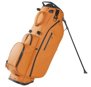 JBoss Golf Waterproof Full Length 14 Ways Brown Divider Magnetic Pocket Golf Stand Bag