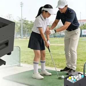 JEX JEX002 OEM Manufacturer Semi Automatic Durable Portable Multi Function Customizable Golf Ball Dispenser Training Range