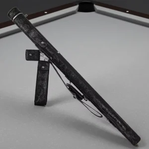 JGB 2TC 04 3 4 Snooker Cue Carry Bag 2 Compartments PU Leather Durable Biliard Bag Fit 1 Butt 1 Shaft for Club & Tourmament