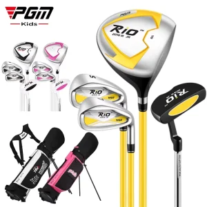 JRTG017 RIO Series Right Handed Kids Junior Boys Girls Golf Clubs Complete Set with Golf Stand Bag