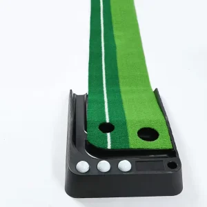 JUSTIN PM 90 Indoor Outdoor Golf Training Aids Durable Putting Game Mat for Golfers’ Exercise