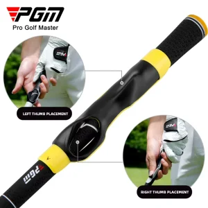JZQ029 Custom logo Golf Grip Corrector Training Aid Rubber Practice Golf Grip Trainer