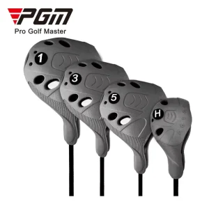 Junior Golf Club Head Covers Portable Protective Wood Hybrid Covers for Kids Clubs Durable Water Resistant Fabric Stylish Sports