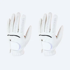 KEITHBOER Customizable Comfortable Anti Slip Golf Gloves for Men Women Breathable PU Leather Sports Protection Hands