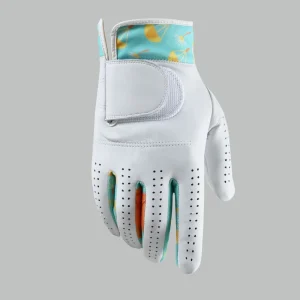 KEITHBOER High Quality Premium Cabretta Leather Golf Gloves Hook Loop Closure Custom Logo Breathable Quick Drying