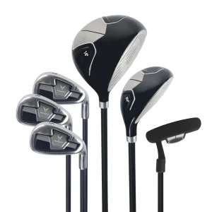 Kid Golf Club Set Customized Stainless Steel Right Handed Full Set OEM Junior Set with Rubber Grip Golf Bag Headcover