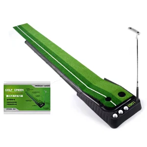 LH Golf Putter Trainer Home Practice Blanket Home Golf Putting Mat Practice Training Aids Golf Putting Mat